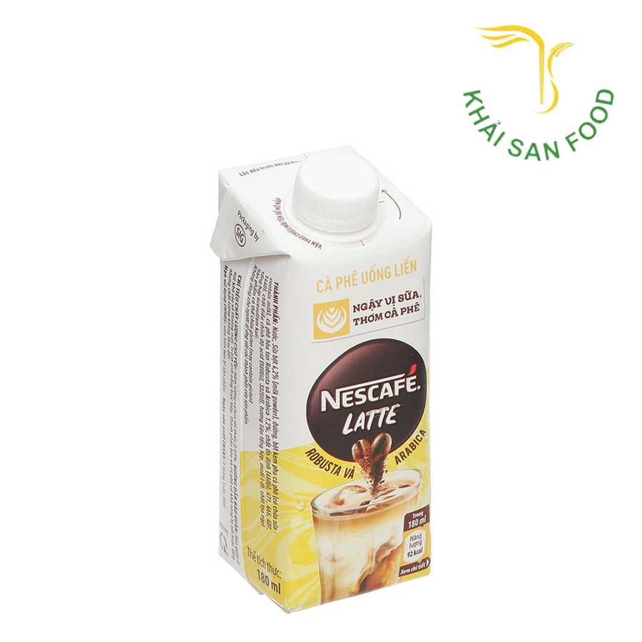 Nescafe Uống Liền Latte 180ml