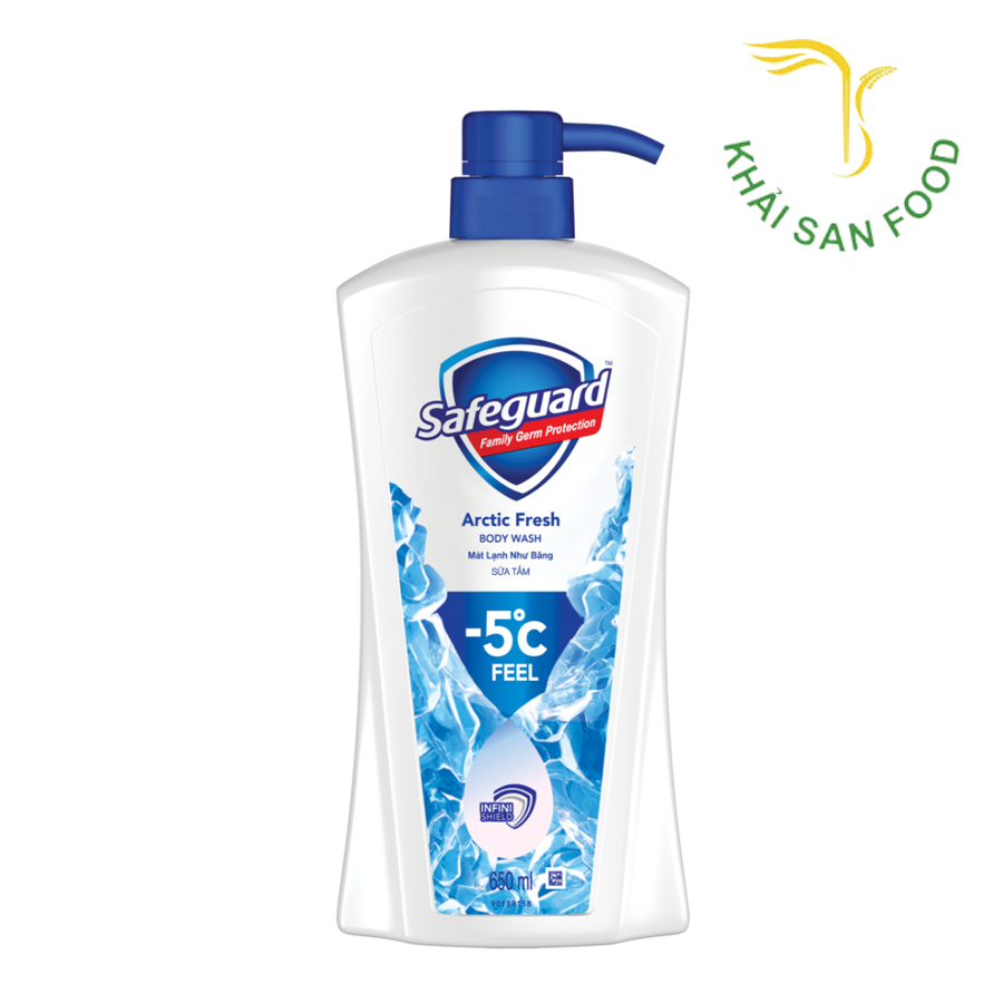 Safeguard Sữa Tắm Mát Lạnh 650ml
