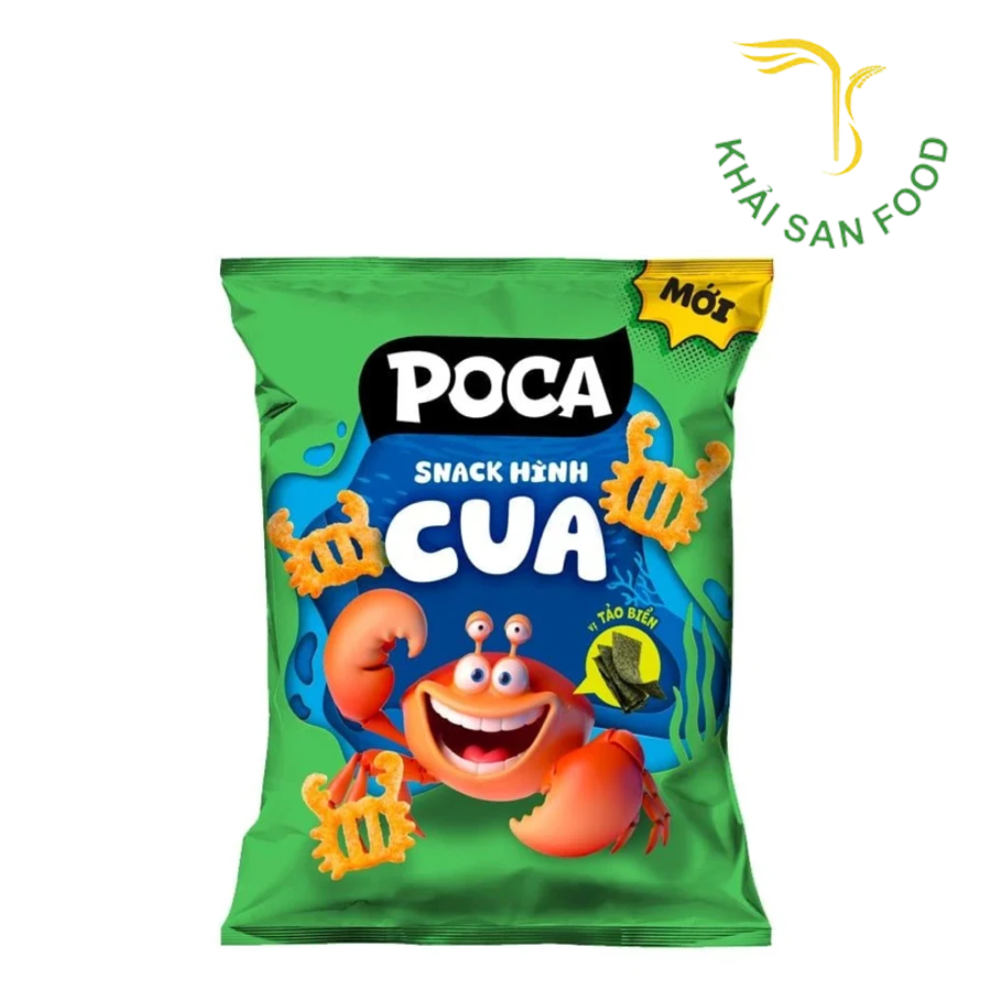 Poca Snack Hình Cua Vị Tảo Biển 60g