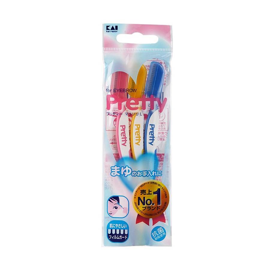 Set 3 Dao Cạo Lông Mày Pretty KAI