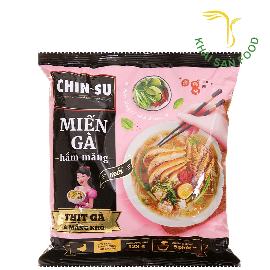 MS Miến Chin-Su Gà Hầm Măng Có Thịt 123g (127G)