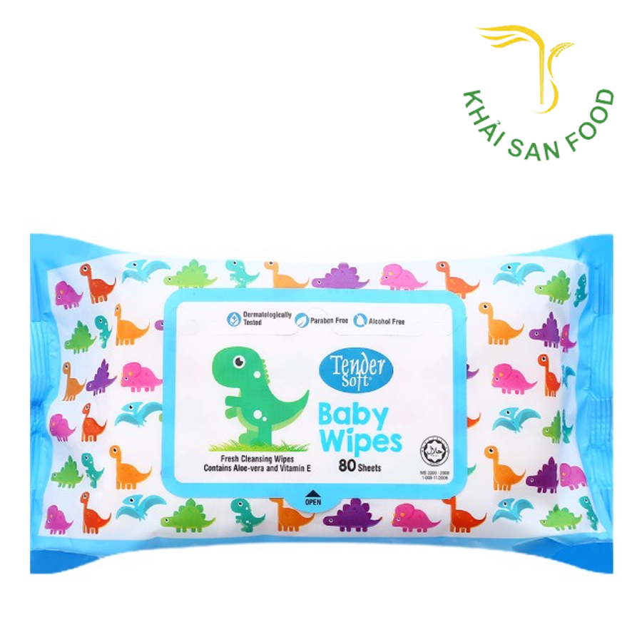 Khăn Ướt T.Soft FF Baby Wipes 80T Xanh 3Y