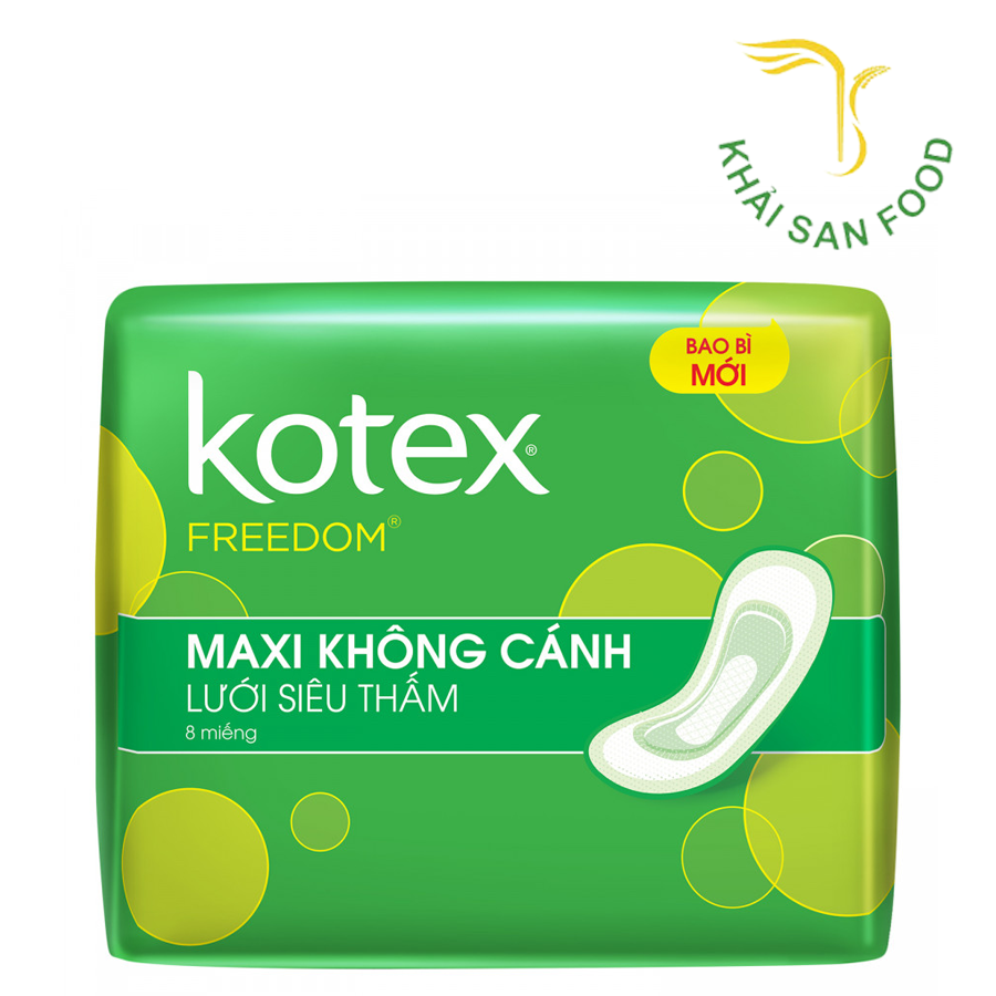 Kotex Freedom Lưới St Không Cánh 8M