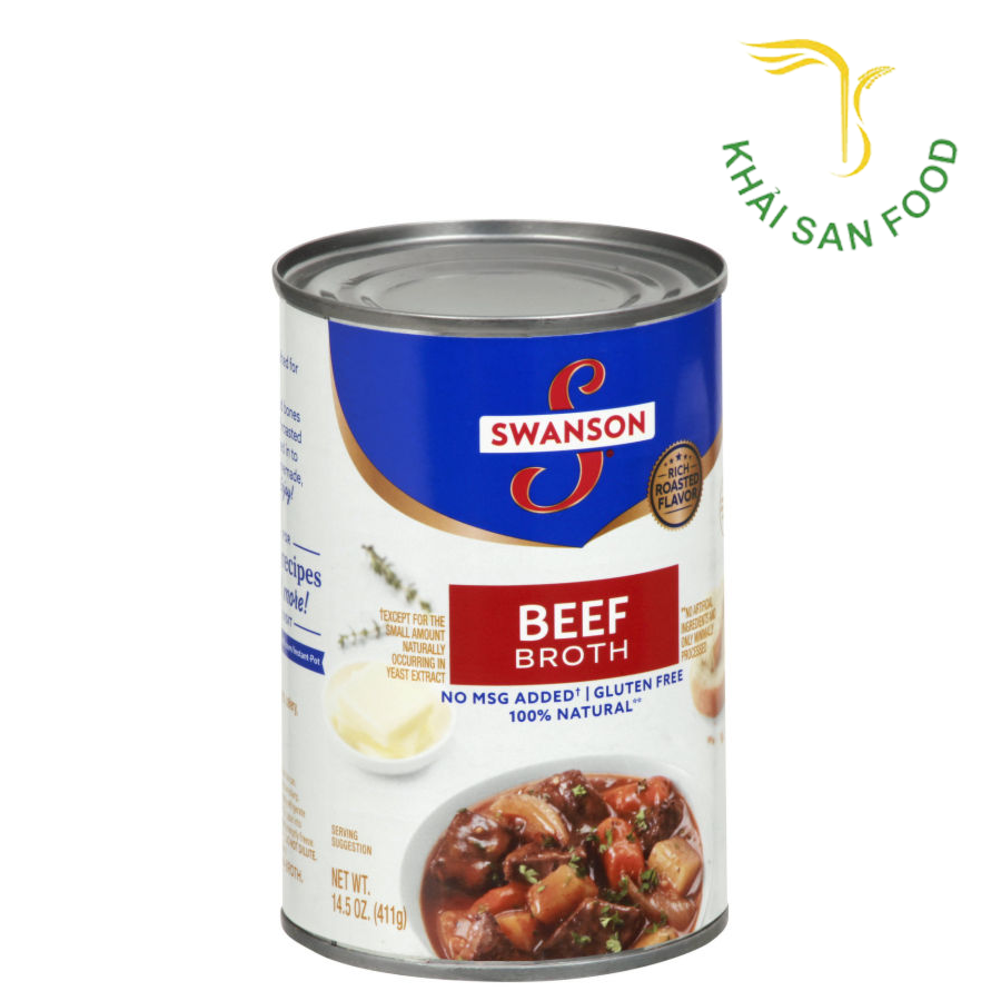Nước Dùng Swanson vị bò