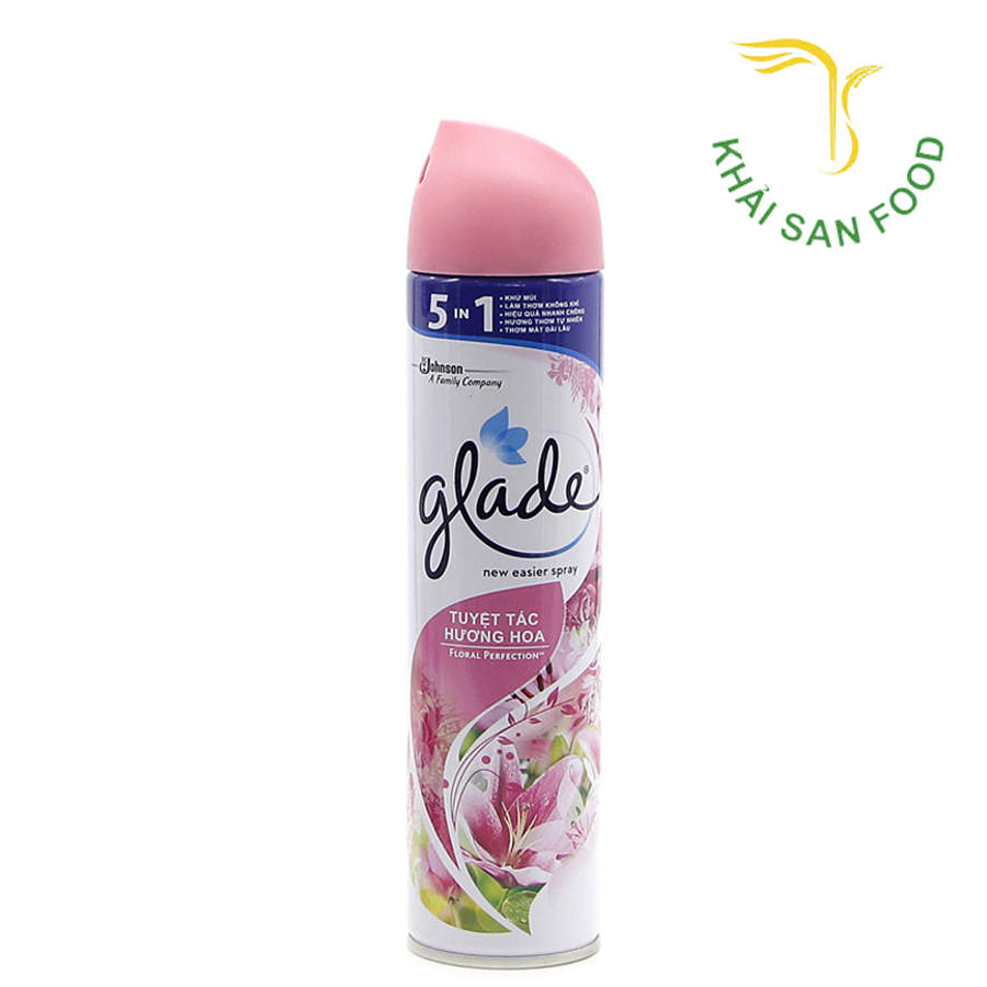 Glade - Xịt Phòng Hương Cỏ Hoa 280Ml