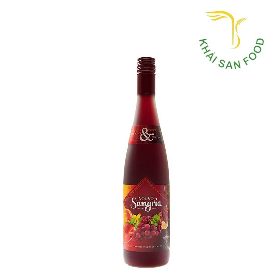 Vang Đà Lạt 750Ml (Sangria Đỏ)