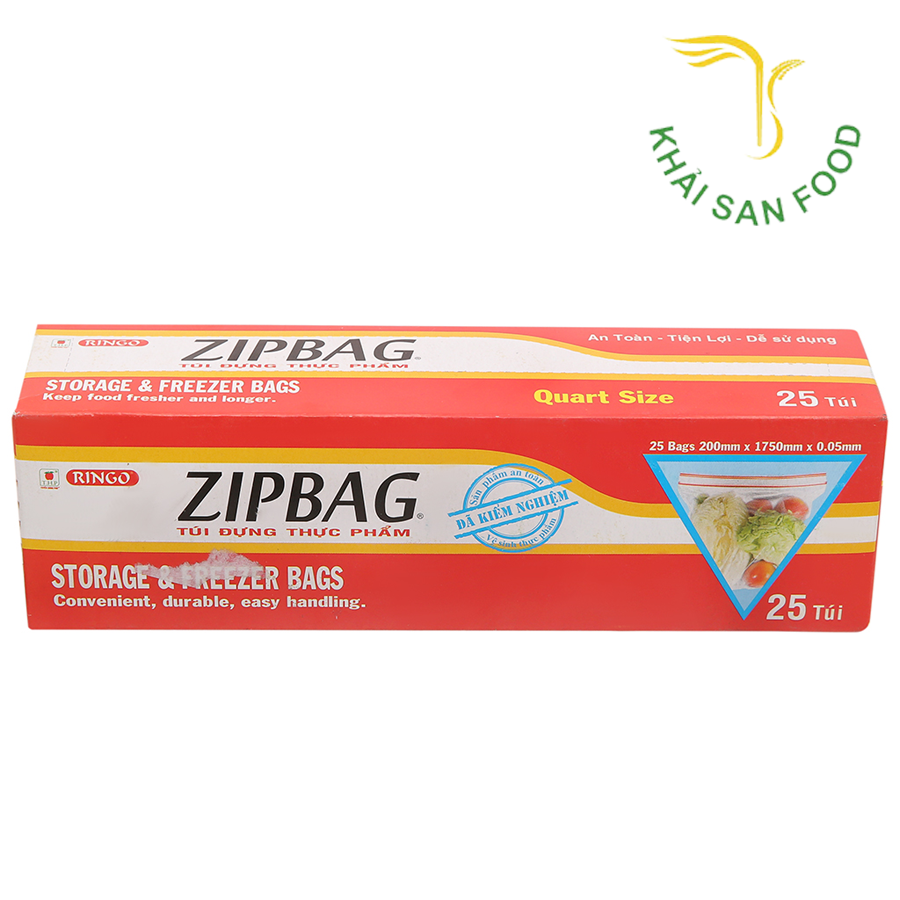 Túi Zip Gallon 20 Túi (256*280*0.05Mm)