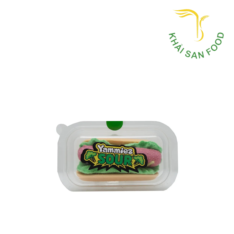 Kẹo Xốp Marshmallow Hot Dog Chua Yammiez Relkon 50G