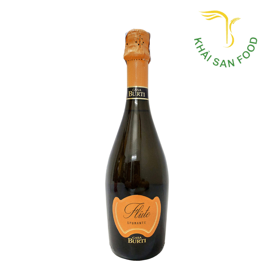 Rượu Vang Nổ Casa Burti Flute Spumante Brut 11% 750ml