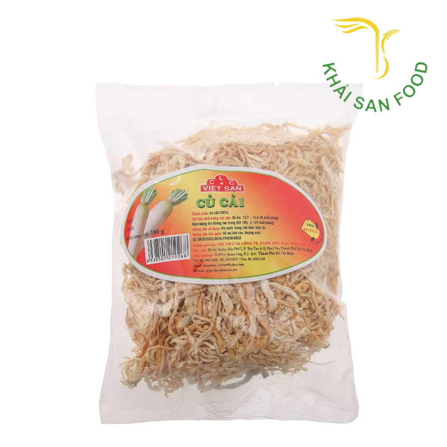 Củ Cải Khô 100G
