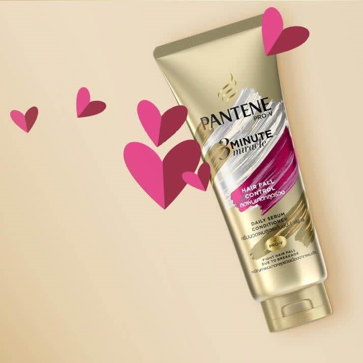 Pantene Dầu Xả 3 Phút Kỳ Diệu 300ml (Ngăn Rụng Tóc)