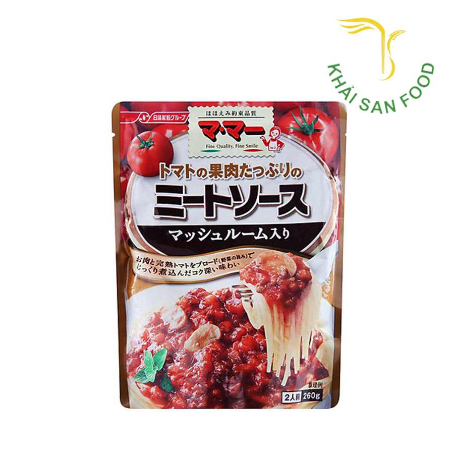 Nước Sốt Cà Chua Và Thịt 260G (Có Nấm)