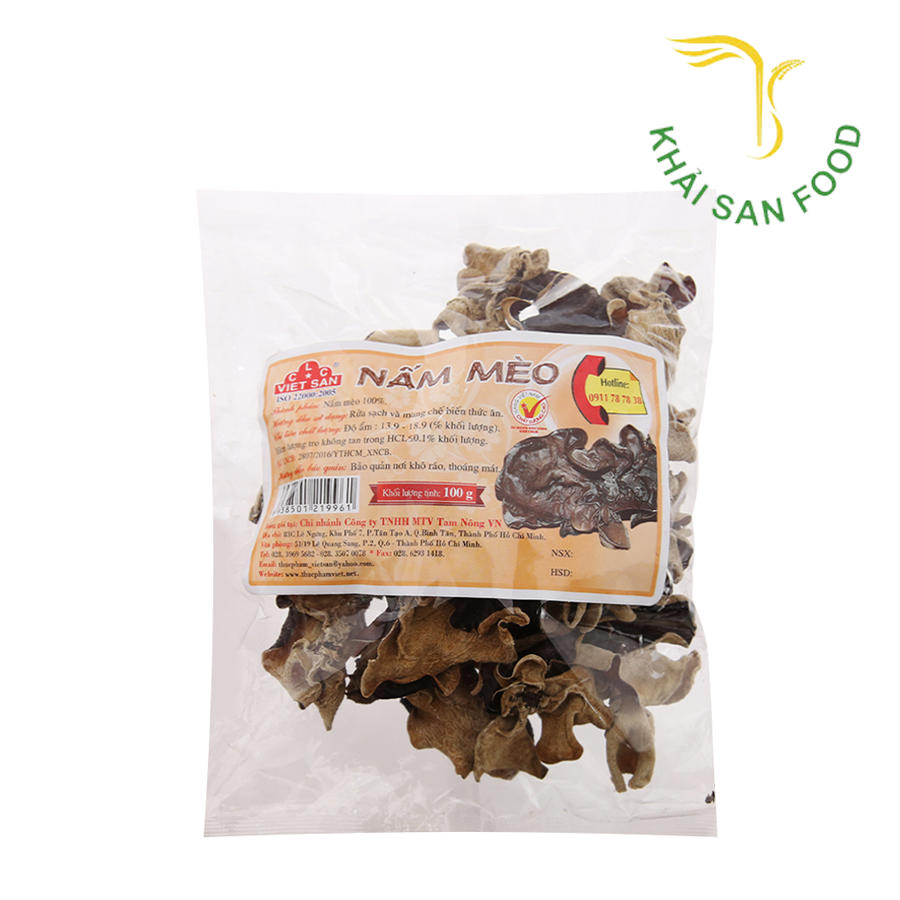 Nấm Mèo 100G