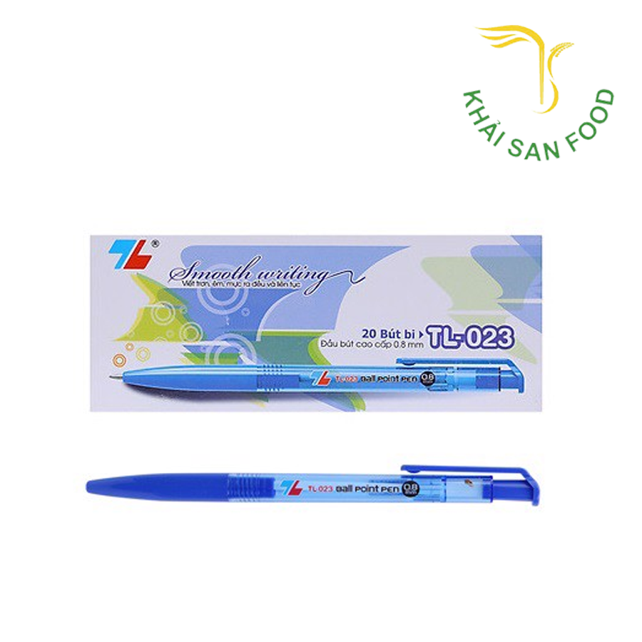 Bút Bi TL-023 Xanh Hộp 20