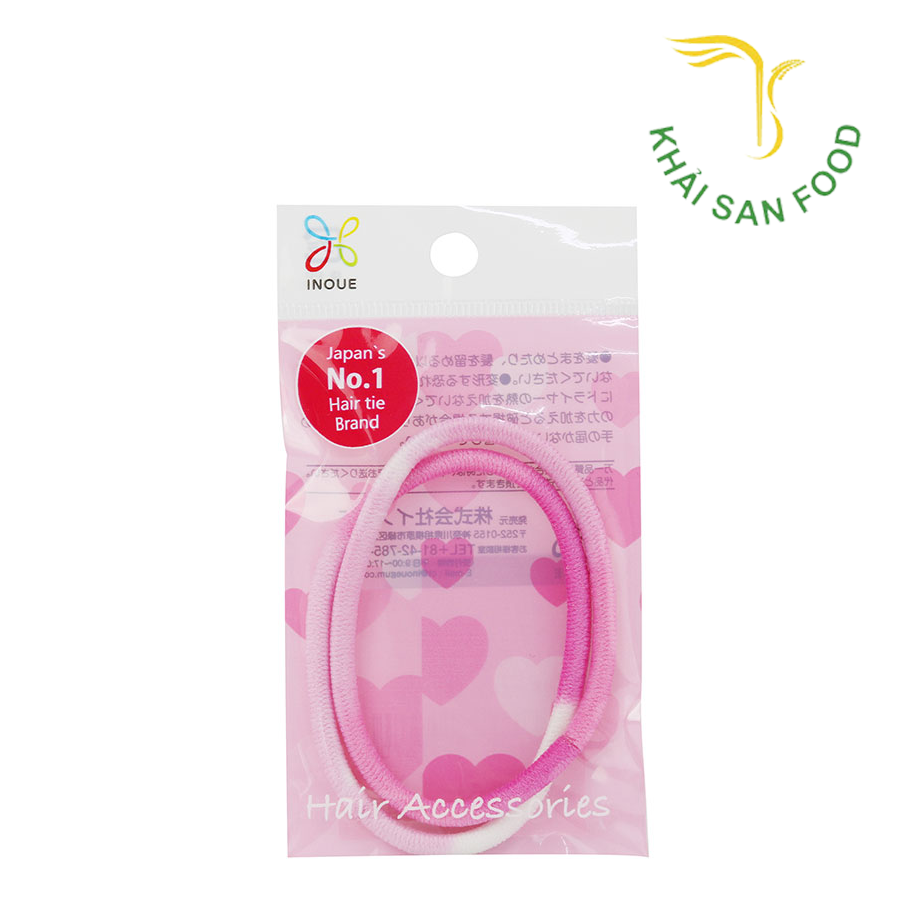 Dây Cột Tóc 2 Cái Màu Hồng - 157670