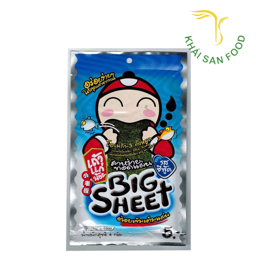 Rong Biển TKN Big Sheet Vị Hải Sản 3.2g