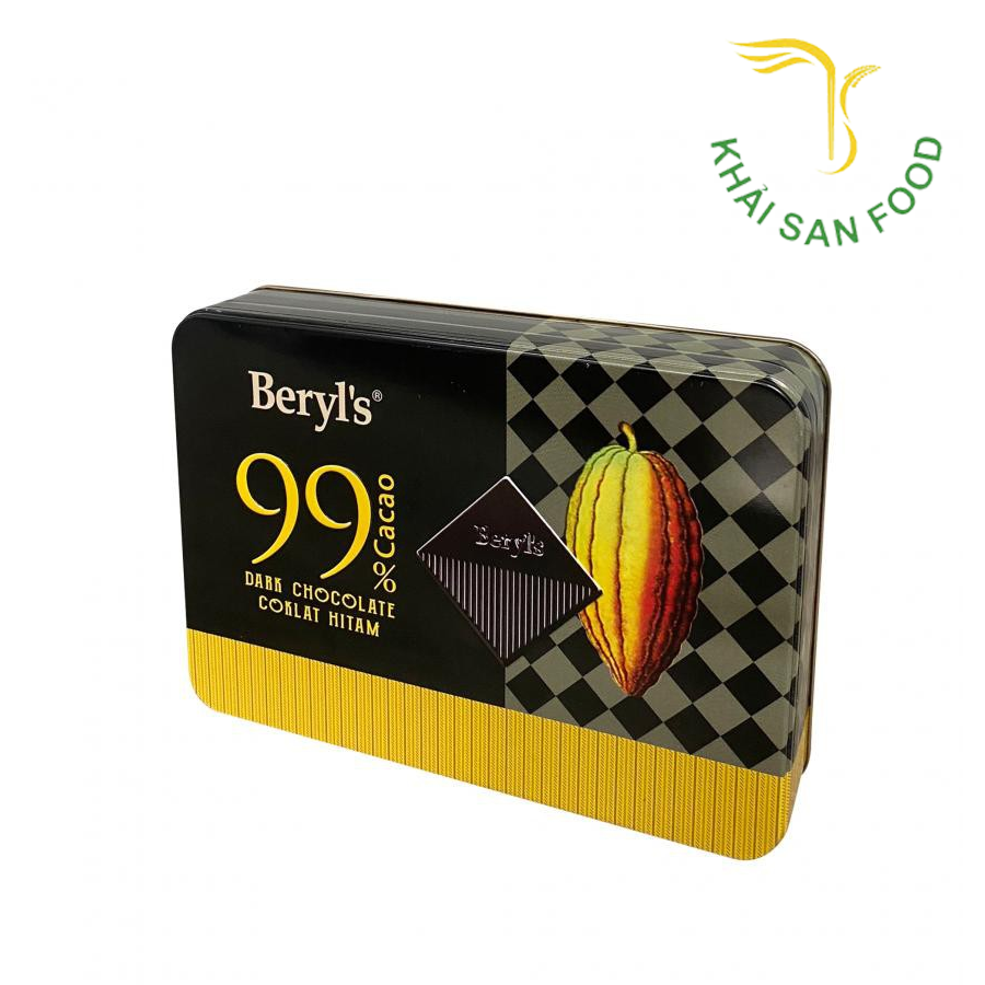 Sô Cô La Beryls 108G Hộp Thiếc Đen (99%)