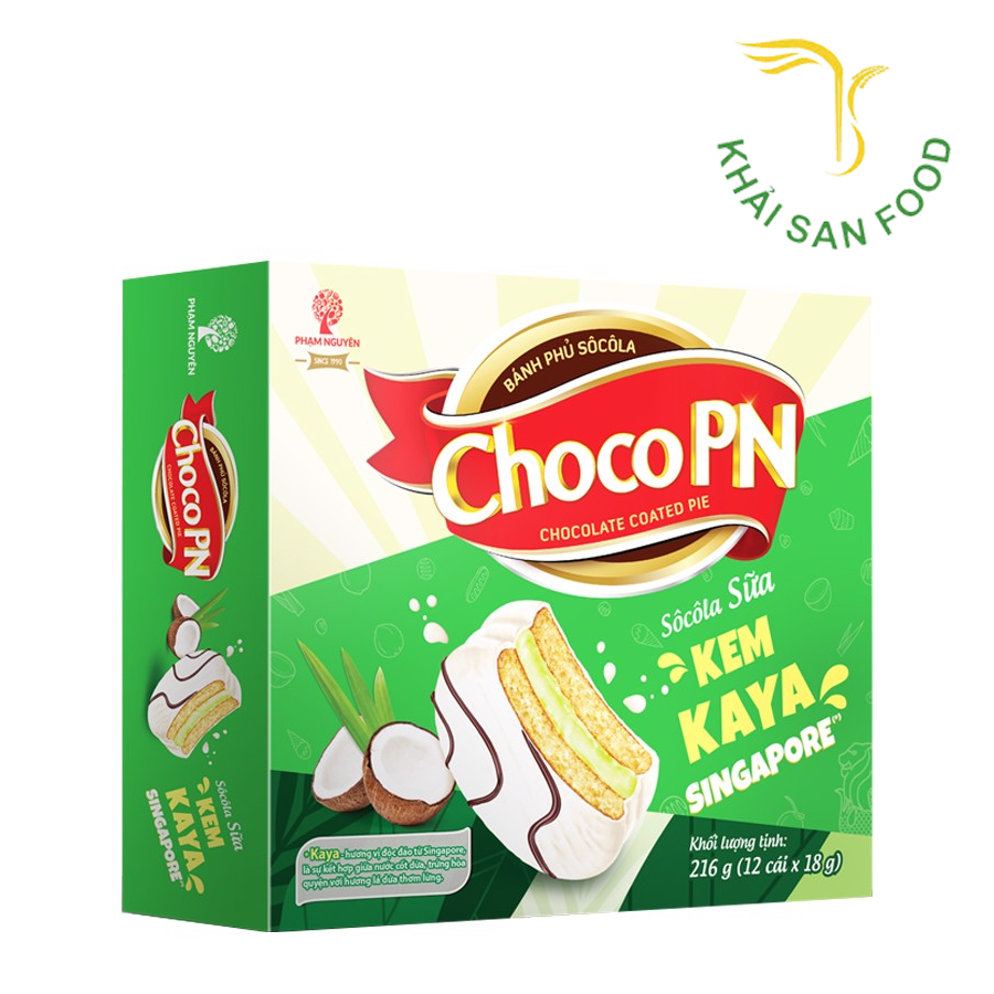 Bánh Choco PN Sô cô la Kem Kaya 216g