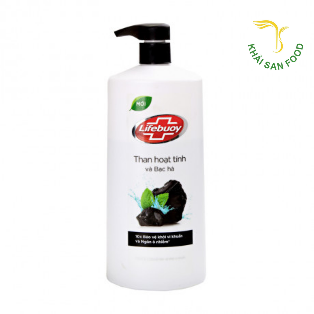 Lifebuoy ST 850G Than Hoạt Tính Và Bạc Hà