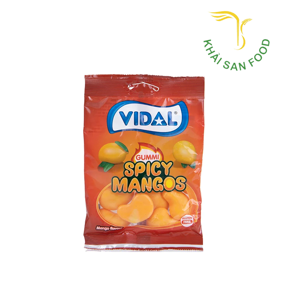 Kẹo Dẻo Xoài Muối Ớt Vidal 80g