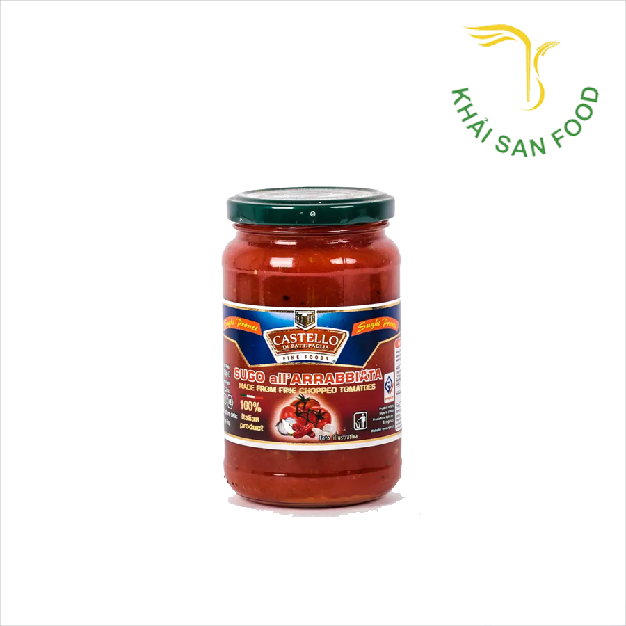 EU Sốt Mỳ Spaghetti Arrabbiata 350gr