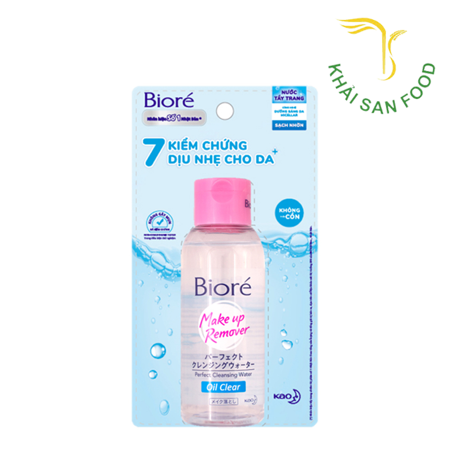 Biore Nước Tẩy Trang Sạch Nhờn 90Ml