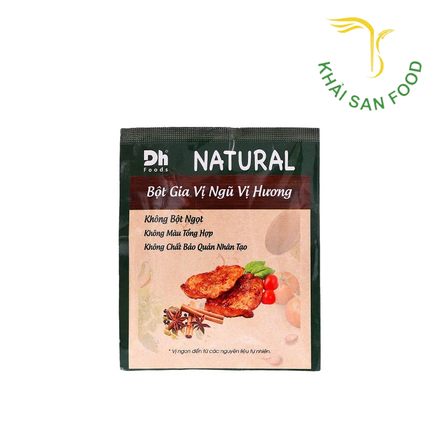Natural Bột Ngũ Vị Hương 10g