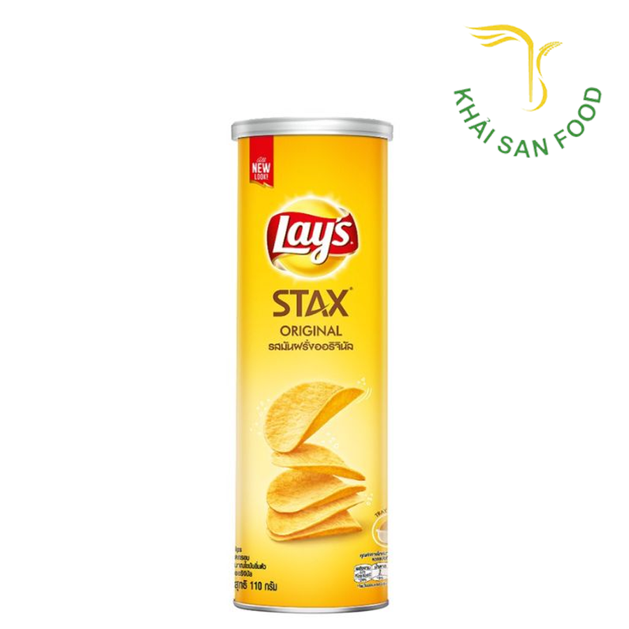 Snack Lay's Stax Vị Tự Nhiên 65G