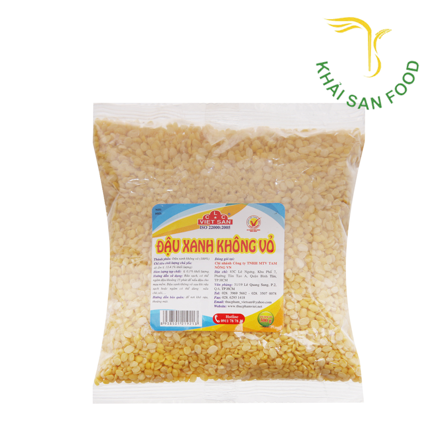 Đậu Xanh Không Vỏ 300G