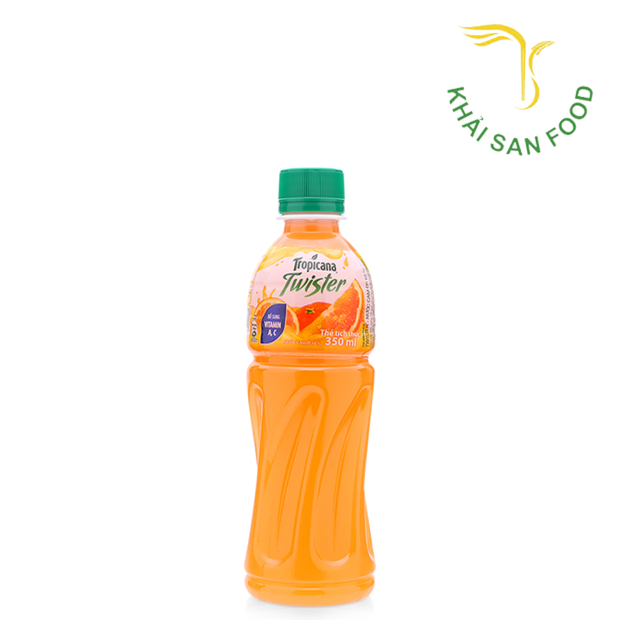 Twister Cam Chai Nhựa 320ml