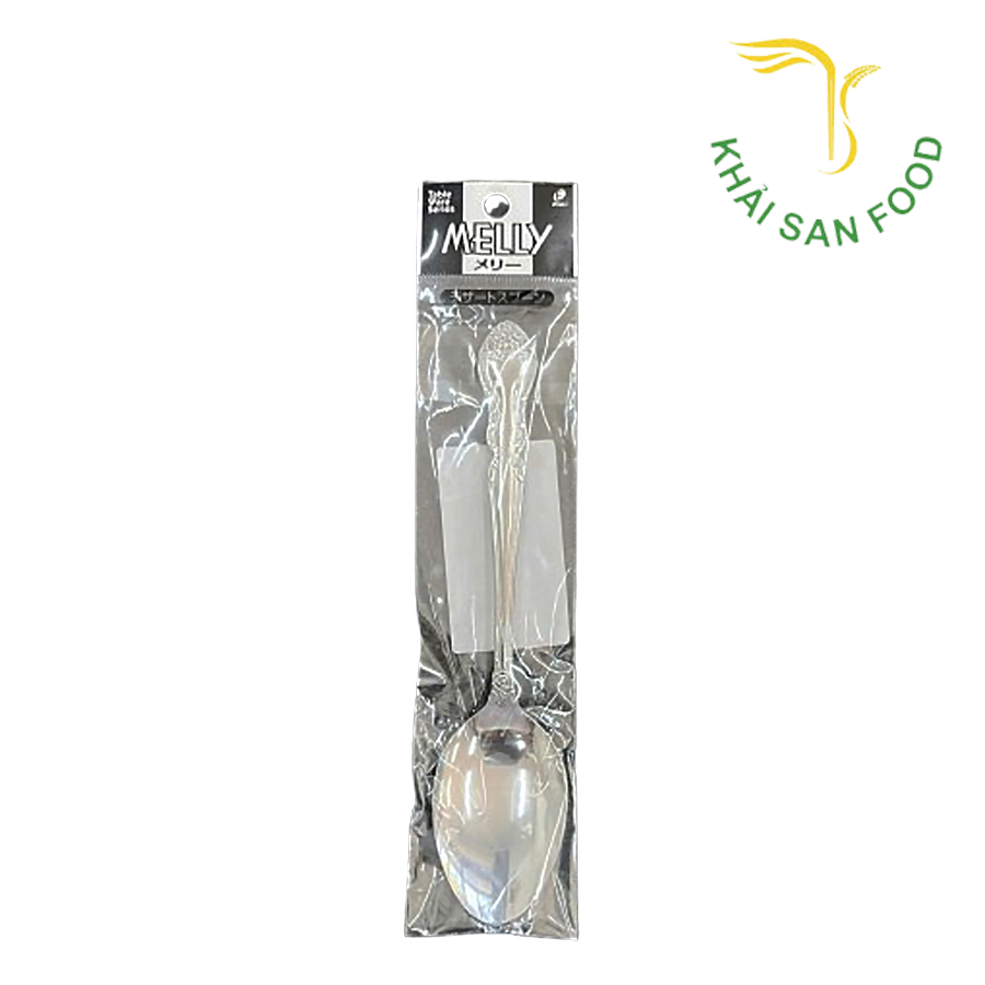 Set 2 Thìa Inox Cỡ Trung Melly 17.5cm
