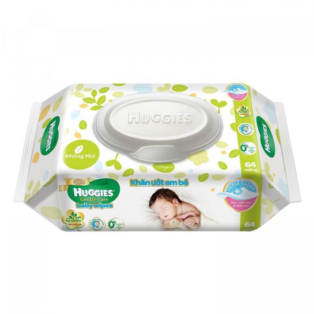 Huggies Khăn Ướt (Hương Thơm Nhẹ)