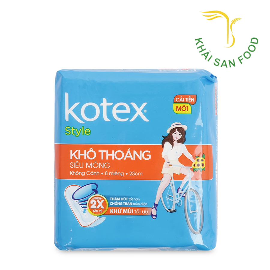 Kotex Style Siêu Mỏng 8M (Không Cánh)