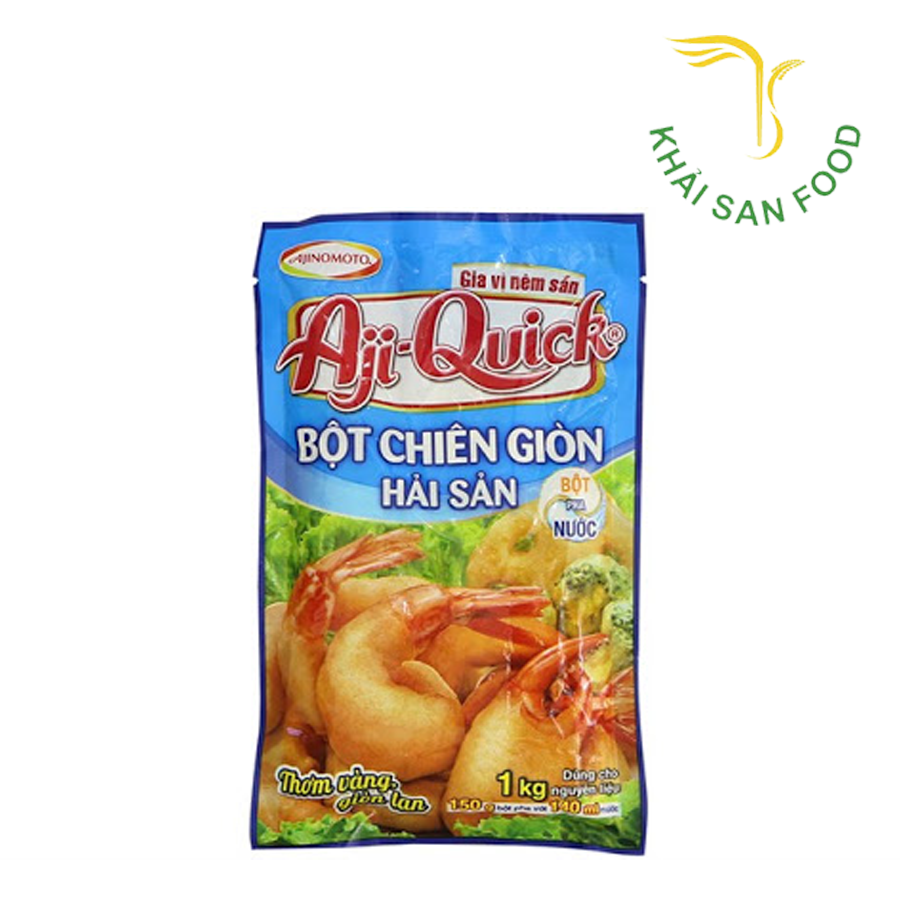 Aji-Quick Bột Chiên Giòn Hải Sản Gói 150G