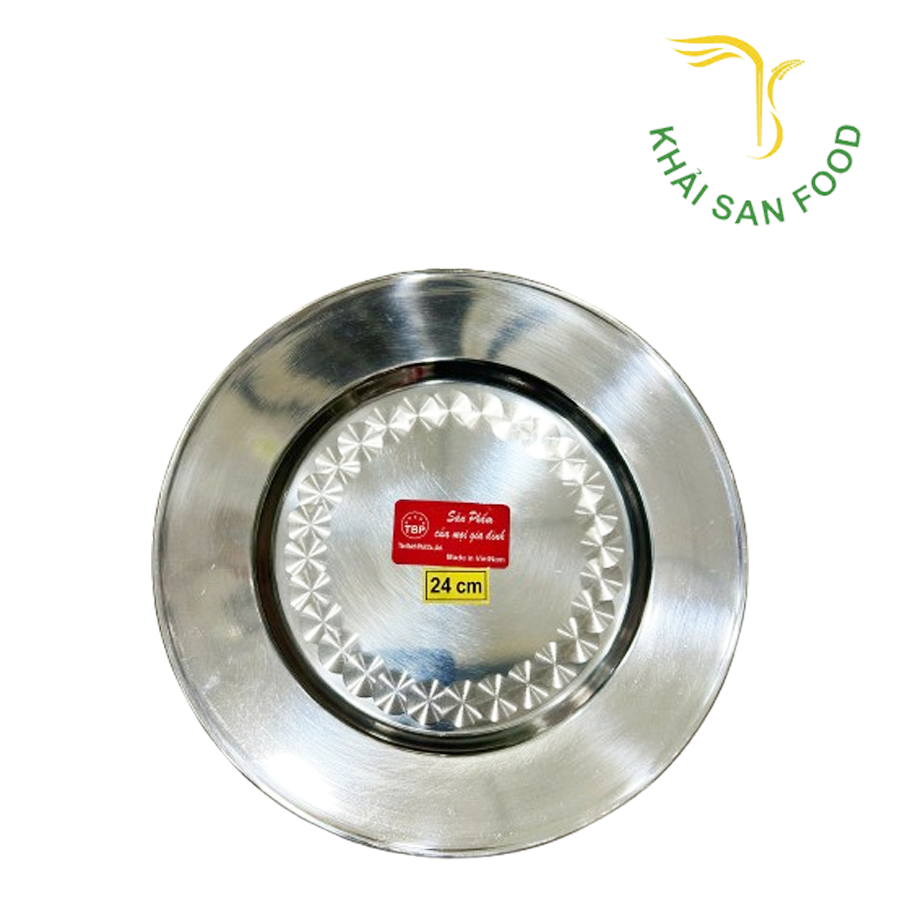 Dĩa Inox 24cm