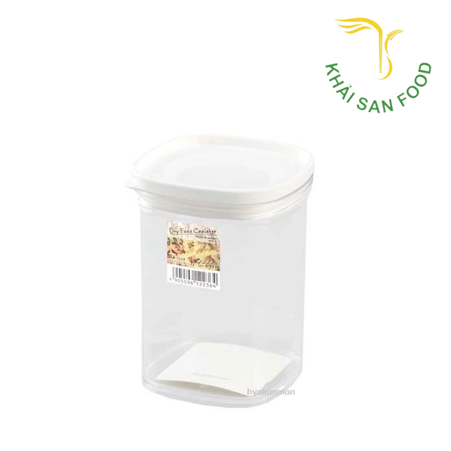 Hộp Đựng Thực Phẩm Khô Canister 520ml (Nắp Trắng)