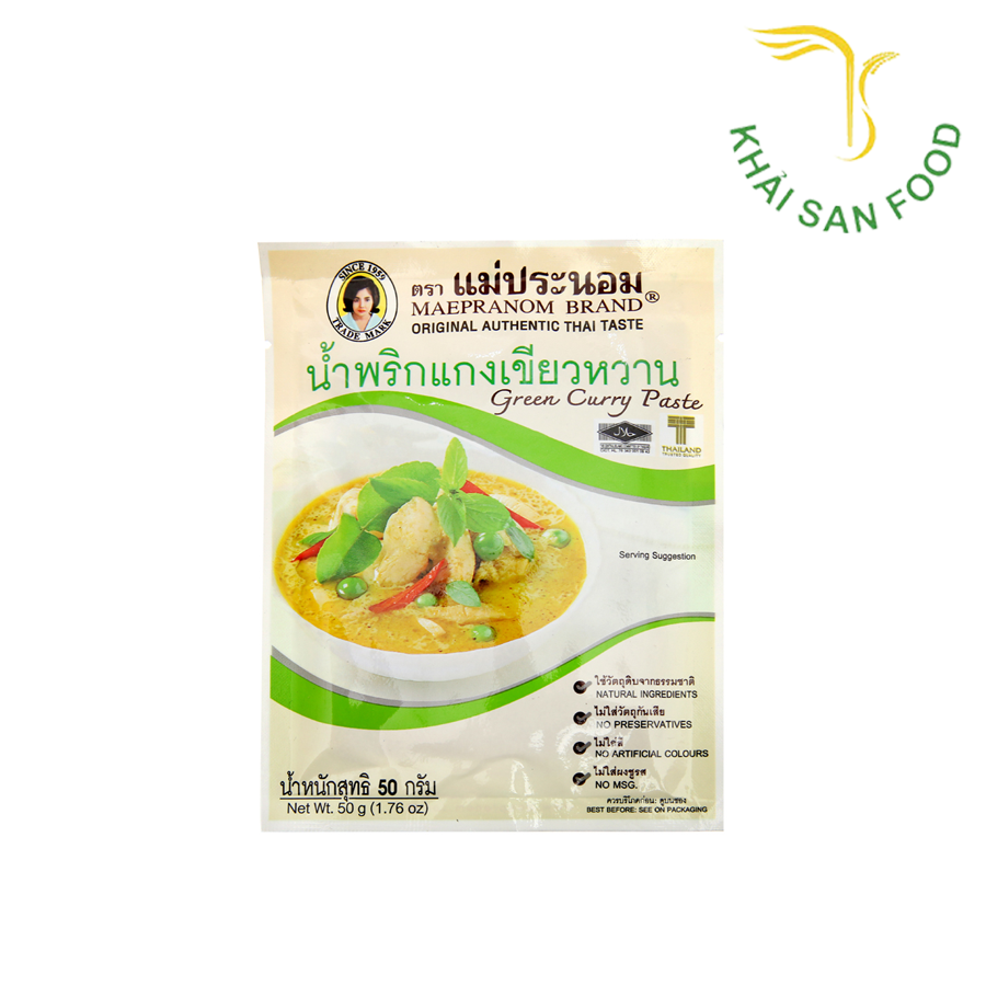 EU Gia Vị Cà Ri Xanh 50G