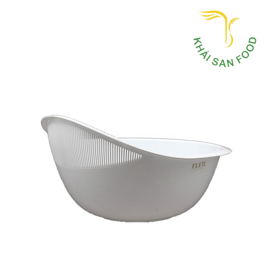 Chậu Nhựa Có Lưới Thoát Nước Màu Trắng