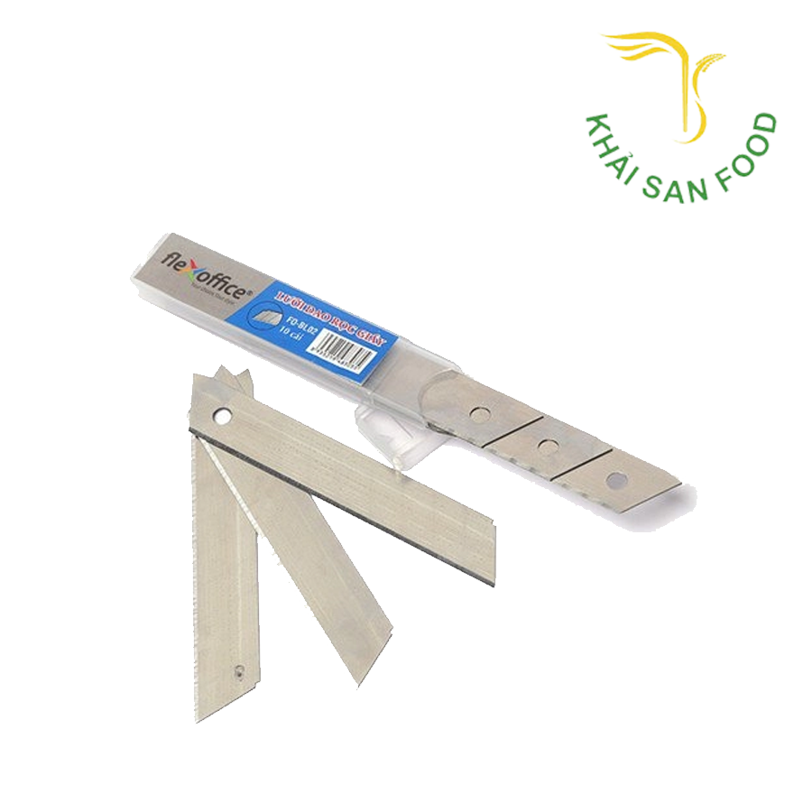 Lưỡi Dao Rọc Giấy 18mm FO-BL02 Lốc 20