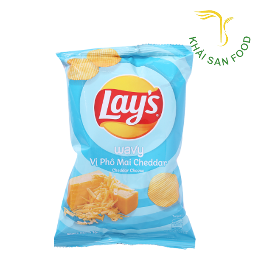 Lays Wavy Vị Phô Mai Cheddar 54G