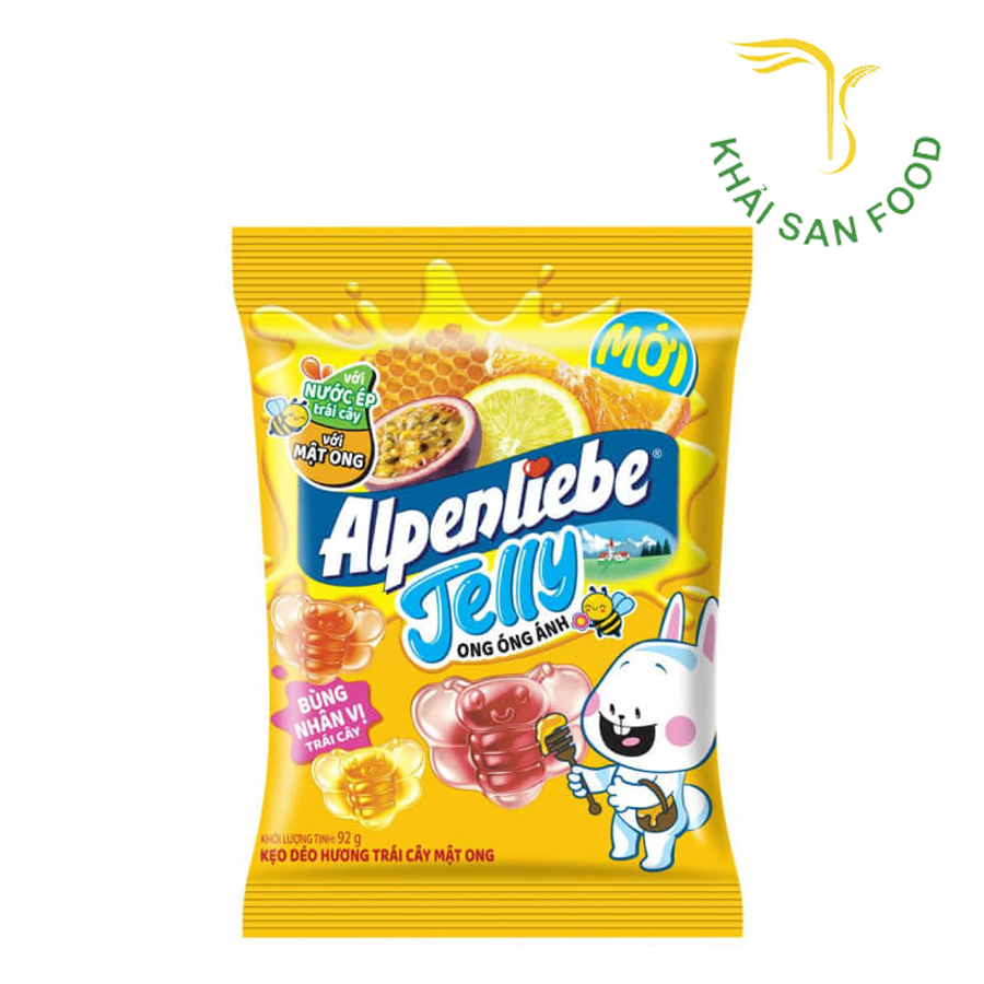 Alpenliepe Kẹo Dẻo Trái Cây Mật Ong 24G