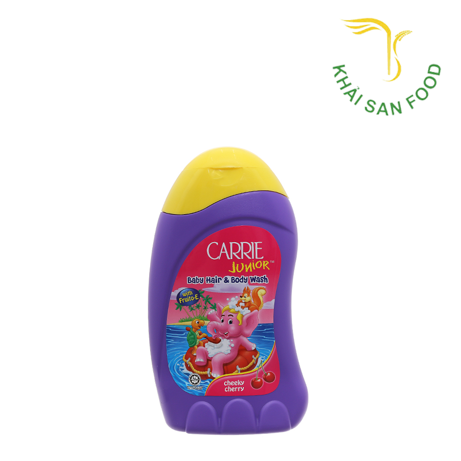 Carrie Junior Tắm Gội Cheeky Cherry 280g