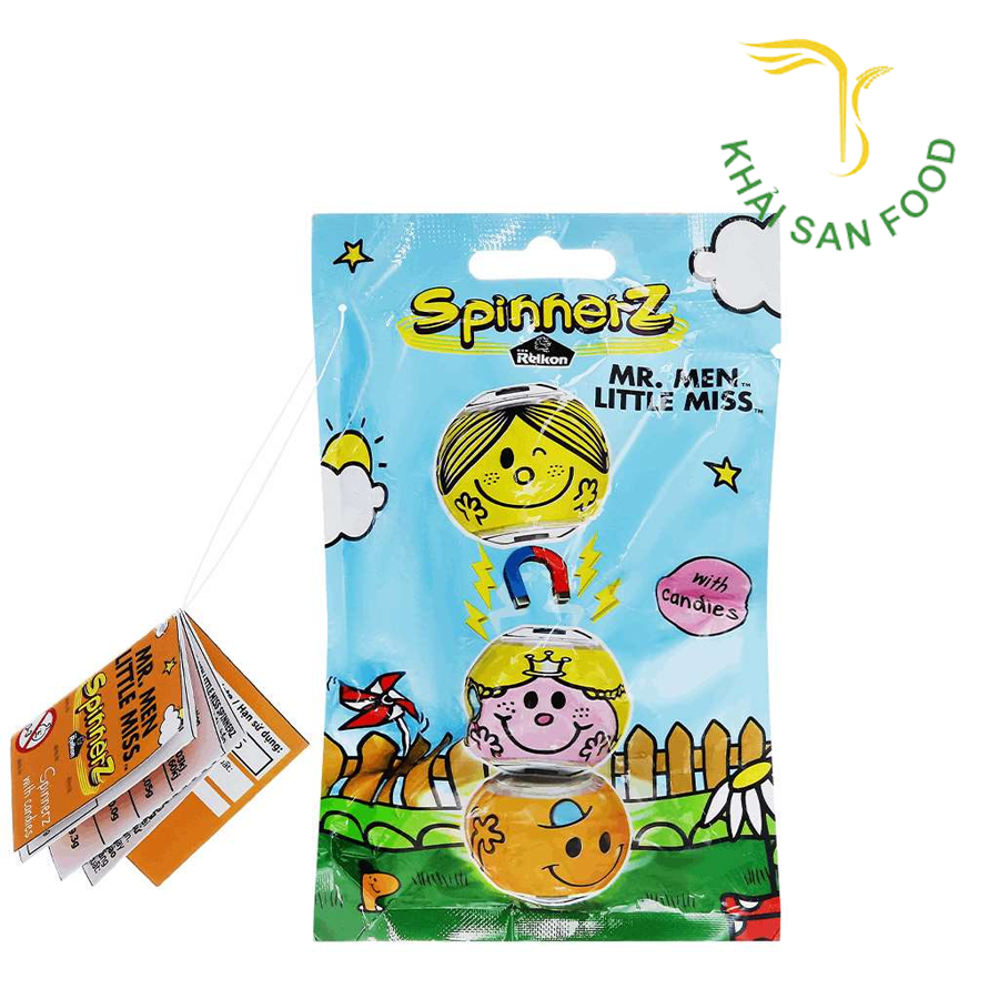 Kẹo Con Quay Đồ Chơi Mr Men Little Miss Relkon