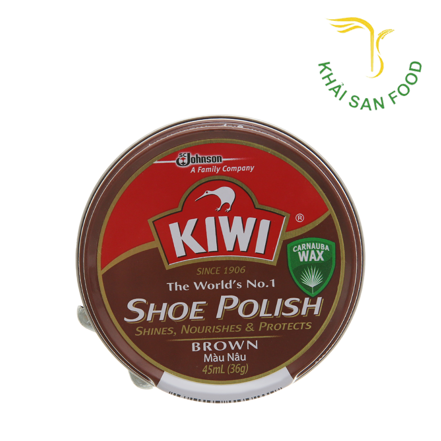 Sáp Đánh Giày Màu Nâu 45Ml