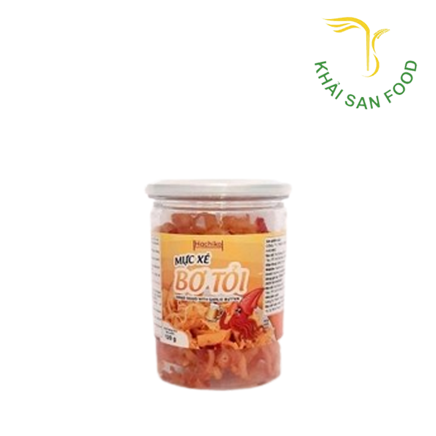Mực Xé Bơ Tỏi 120g