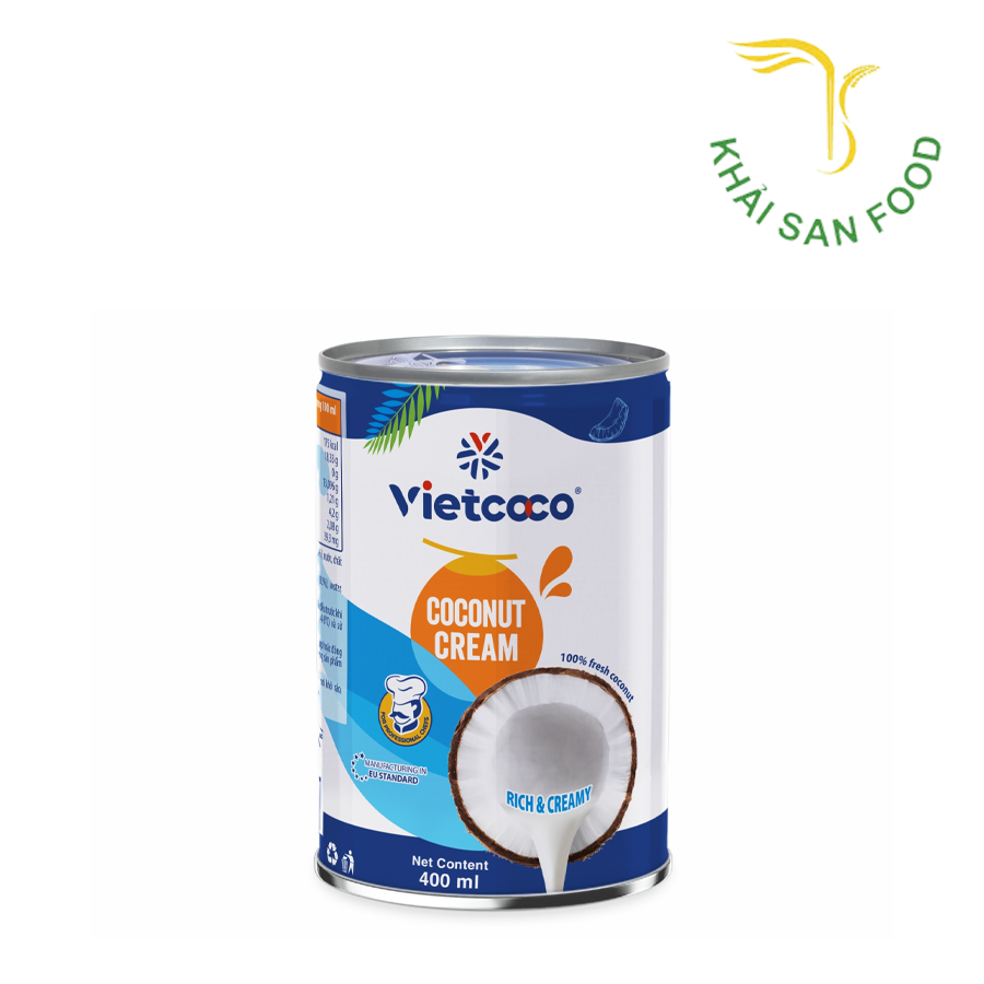 Nước Cốt Dừa Đóng Lon (22% Béo)
