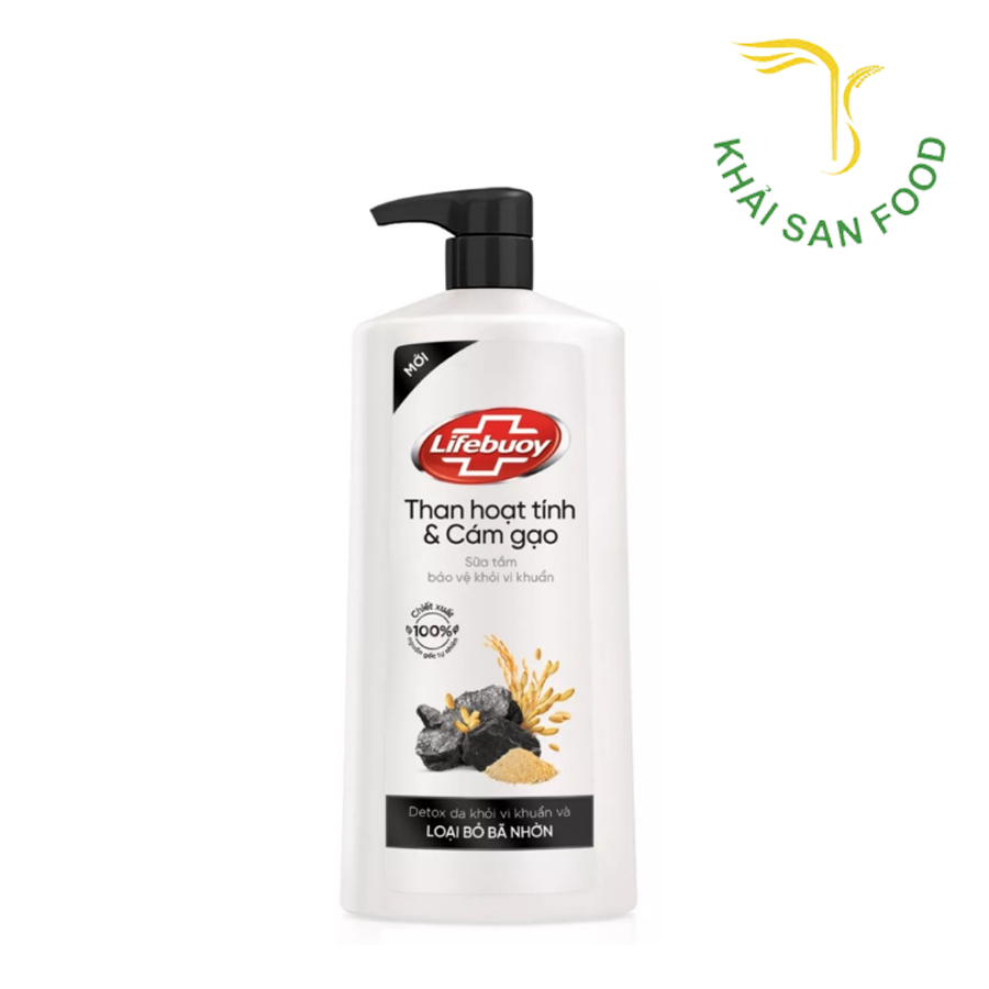 Lifebuoy ST Than Hoạt Tính Và Cám Gạo 800g