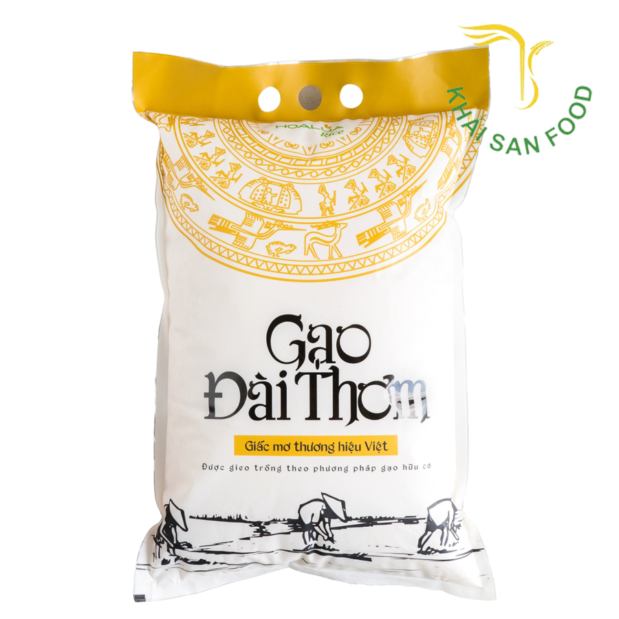 Gạo Hoa Lúa Đài Thơm Thượng Hạng 5Kg