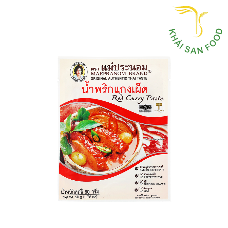 EU Gia Vị Cà Ri Đỏ 50G