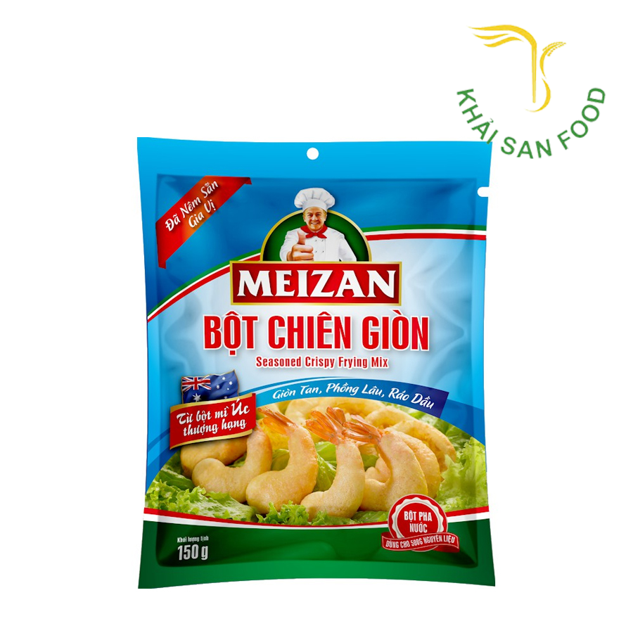 Bột Chiên Giòn Nêm Sẵn Gia Vị Meizan 150g